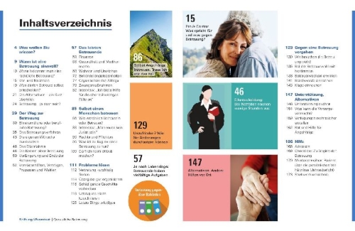 Buchcover und Innenansicht für das Buch: Gesetzliche Betreuung. Ein Ratgeber für Angehörige