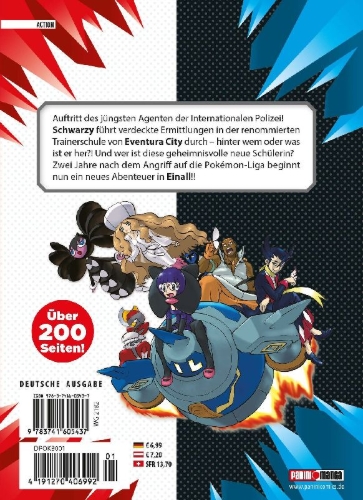 Buchcover und Innenansicht für das Buch: Pokémon Schwarz 2 und Weiss 2
