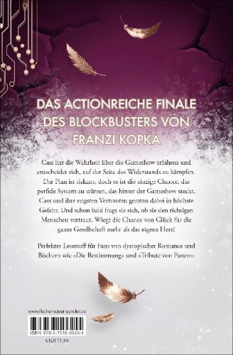 Buchcover und Innenansicht für das Buch: Gameshow - Das Versprechen von Glück