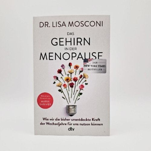 Buchcover und Innenansicht für das Buch: Das Gehirn in der Menopause