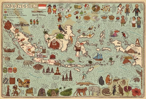 Buchcover und Innenansicht für das Buch: Alle Welt. Das Landkartenbuch
