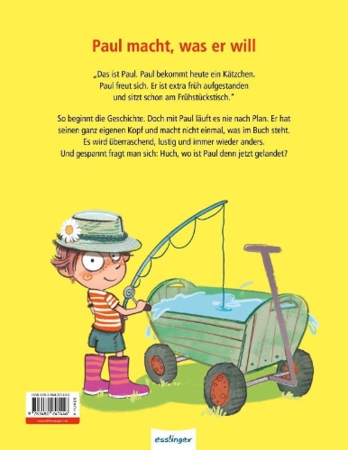 Buchcover und Innenansicht für das Buch: Paul bekommt kein Kätzchen
