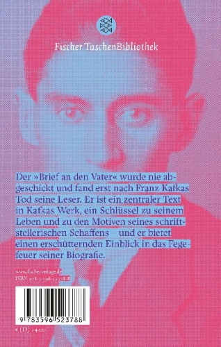 Buchcover und Innenansicht für das Buch: Brief an den Vater