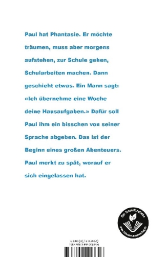 Buchcover und Innenansicht für das Buch: Der Sprachabschneider