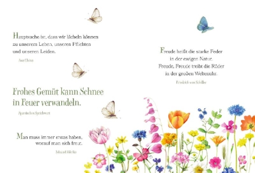 Buchcover und Innenansicht für das Buch: Lächle und das Leben lächelt zurück