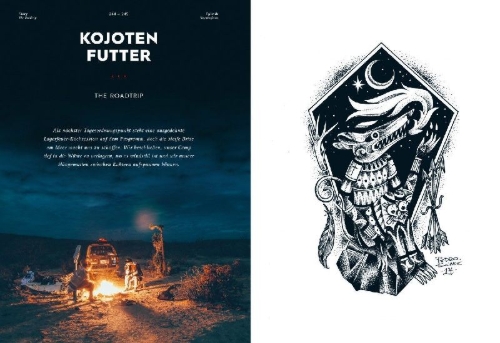 Buchcover und Innenansicht für das Buch: Salt & Silver Mexiko