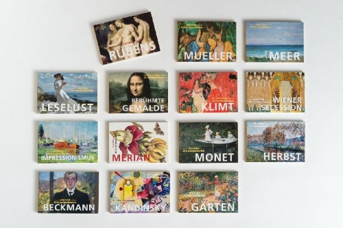 Buchcover und Innenansicht für das Buch: Postkarten-Set Claude Monet