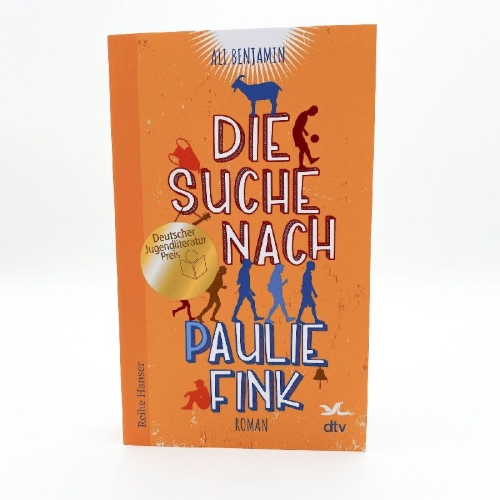 Buchcover und Innenansicht für das Buch: Die Suche nach Paulie Fink