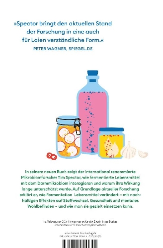 Buchcover und Innenansicht für das Buch: Ferment. The Life-Changing Power of Microbes
