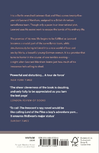 Buchcover und Innenansicht für das Buch: The Innocent