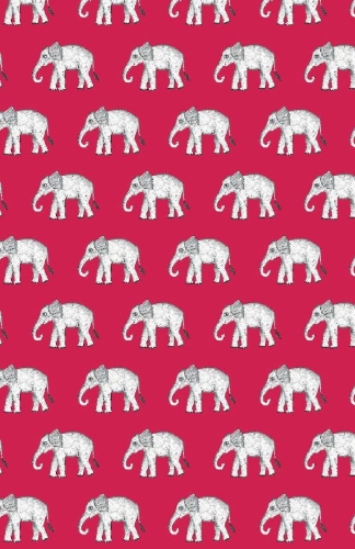 Buchcover und Innenansicht für das Buch: Notizbuch Insel-Bücherei 'Und dann und wann ein weißer Elefant'