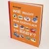 Buchcover und Innenansicht für das Buch: Hvordan lager man en baby?