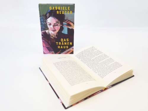 Buchcover und Innenansicht für das Buch: Das Tränenhaus. Roman