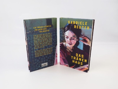 Buchcover und Innenansicht für das Buch: Das Tränenhaus. Roman