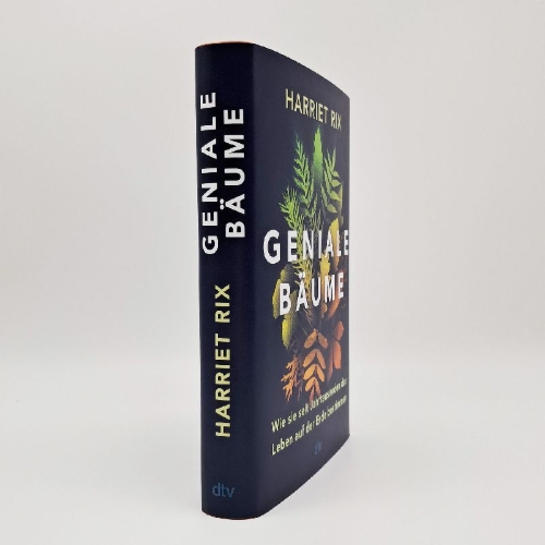 Buchcover und Innenansicht für das Buch: Geniale Bäume