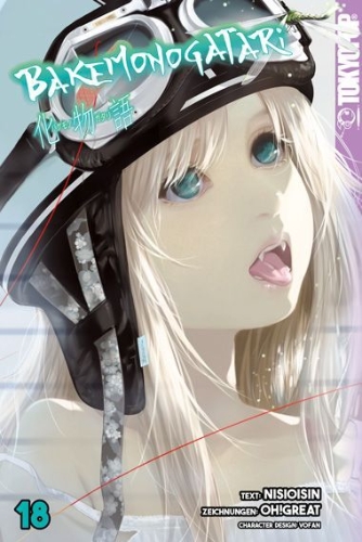 Buchcover und Innenansicht für das Buch: Bakemonogatari 18