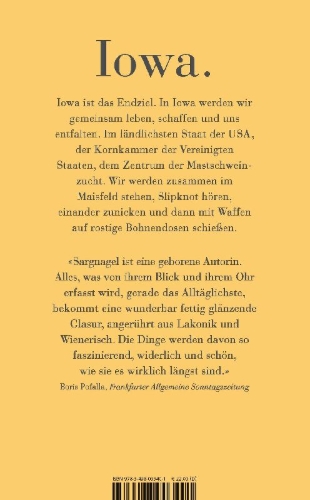 Buchcover und Innenansicht für das Buch: Iowa