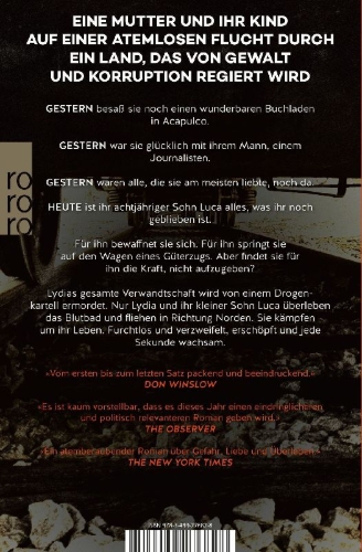 Buchcover und Innenansicht für das Buch: American Dirt
