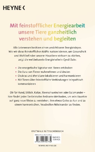Buchcover und Innenansicht für das Buch: Energy Wellness for Your Pet