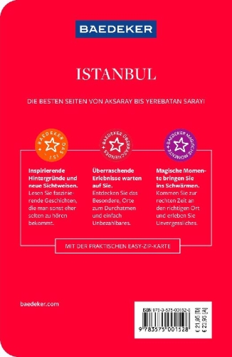 Buchcover und Innenansicht für das Buch: Baedeker Reiseführer Istanbul