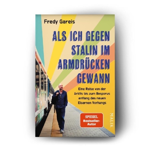 Buchcover und Innenansicht für das Buch: Als ich gegen Stalin im Armdrücken gewann