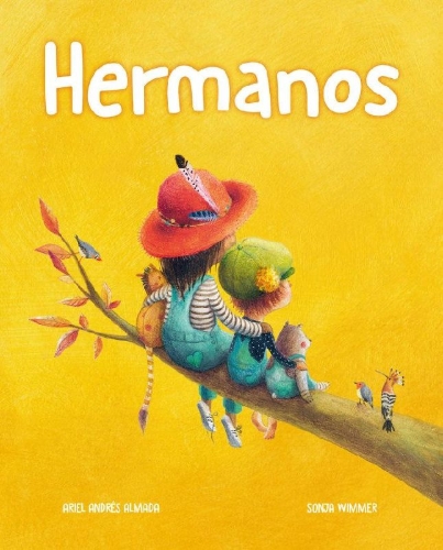 Buchcover und Innenansicht für das Buch: Hermanos (Brothers and Sisters)