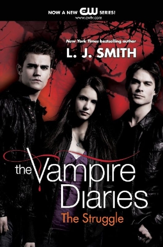 Buchcover und Innenansicht für das Buch: The Vampire Diaries: The Struggle