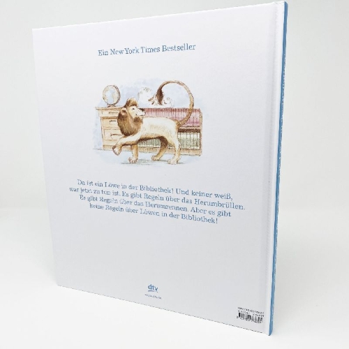 Buchcover und Innenansicht für das Buch: Library Lion