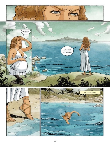 Buchcover und Innenansicht für das Buch: Mythen der Antike: Apollon