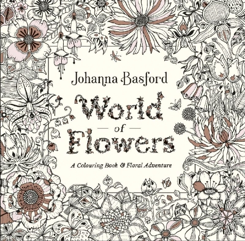 Buchcover und Innenansicht für das Buch: World of Flowers