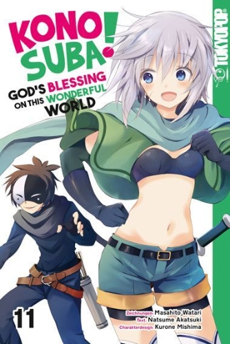 Buchcover und Innenansicht für das Buch: Konosuba! God's Blessing On This Wonderful World! 11