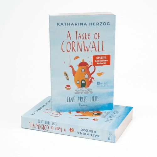 Buchcover und Innenansicht für das Buch: A Taste of Cornwall: Eine Prise Liebe