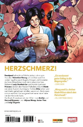 Buchcover und Innenansicht für das Buch: Deadpool (2023) #6-#10