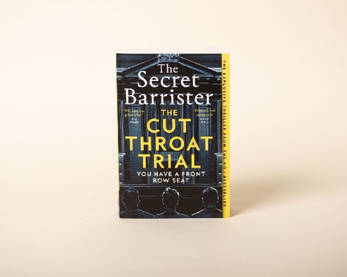 Buchcover und Innenansicht für das Buch: The Cut Throat Trial