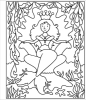 Buchcover und Innenansicht für das Buch: Mein Farbenzauber-Malbuch: Meerjungfrauen
