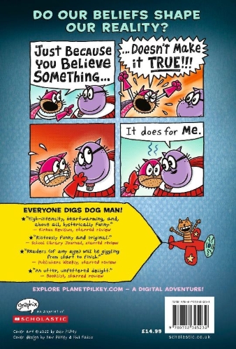 Buchcover und Innenansicht für das Buch: Dog Man 14: Big Jim Believes