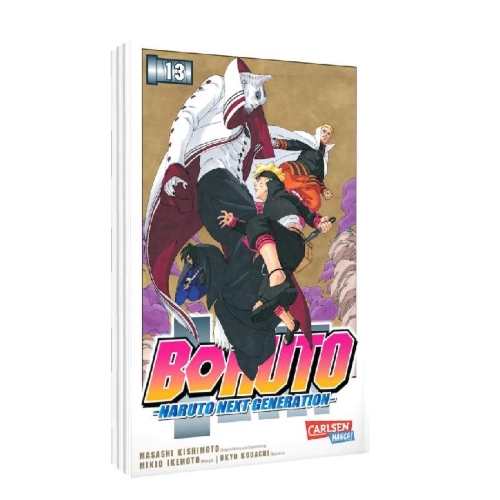 Buchcover und Innenansicht für das Buch: Boruto: Naruto next Generations