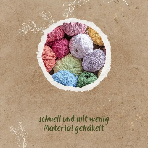 Buchcover und Innenansicht für das Buch: Romantische Blumen häkeln