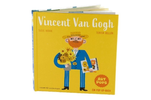 Buchcover und Innenansicht für das Buch: Art Pops: Vincent Van Gogh