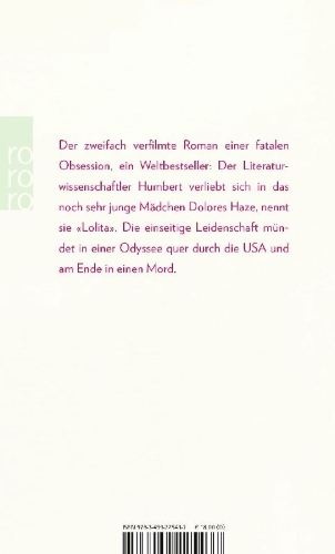 Buchcover und Innenansicht für das Buch: Lolita