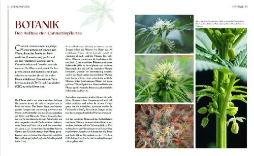 Buchcover und Innenansicht für das Buch: Cannabis-Anbau für Anfänger