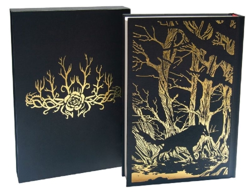 Buchcover und Innenansicht für das Buch: A Court of Thorns and Roses Collector's Edition