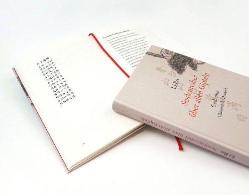 Buchcover und Innenansicht für das Buch: Seidenreiher über allen Gipfeln