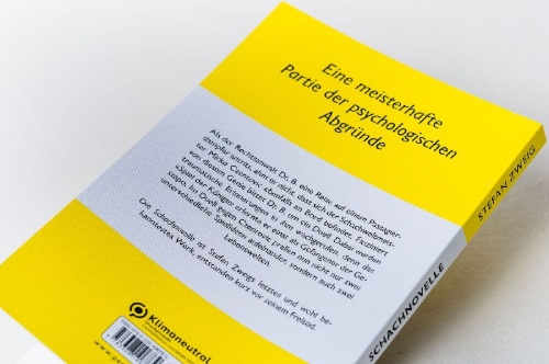 Buchcover und Innenansicht für das Buch: Schachnovelle