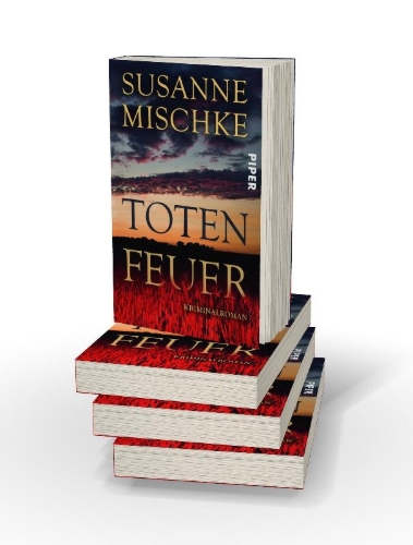 Buchcover und Innenansicht für das Buch: Totenfeuer