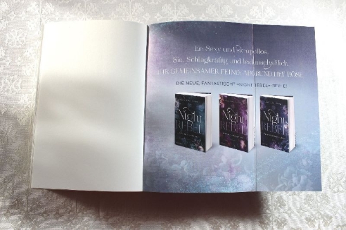 Buchcover und Innenansicht für das Buch: Shades of Wicked (Night Rebel 1)