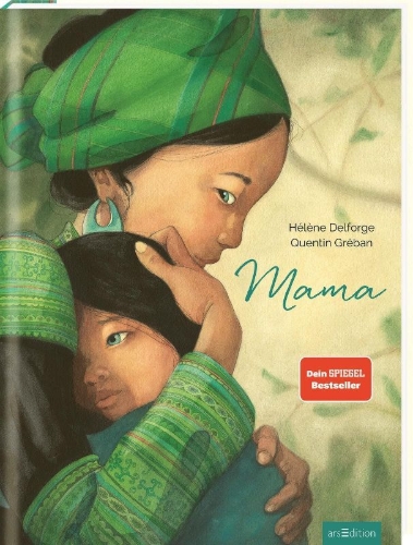 Buchcover und Innenansicht für das Buch: Maman/ Papa