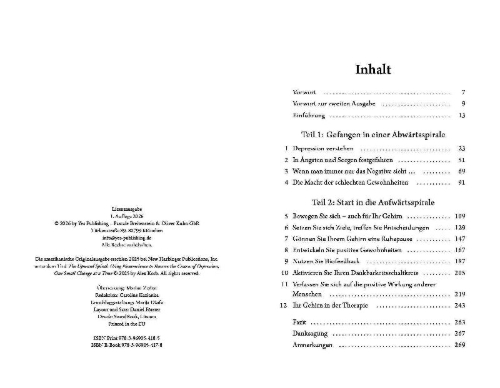 Buchcover und Innenansicht für das Buch: The Upward Spiral (Second Edition)