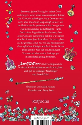 Buchcover und Innenansicht für das Buch: Gangsta Granny