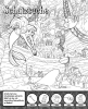 Buchcover und Innenansicht für das Buch: Disney Prinzessin: Mein Wimmel-Malblock
